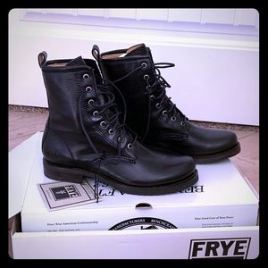 Frye Veronica combat boot